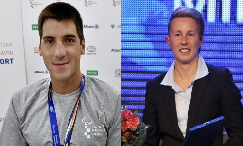 Dino Sinovčić i Mikela Ristoski najbolji sportaši s invaliditetom