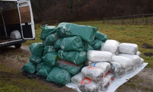 Pao krijumčarski dvojac; prevozili pola tone marihuane; policija ih otkrila u Kraljevcu na Sutli