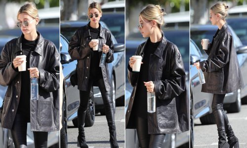 Ne znate kako nositi kožu? Možda vas inspirira stajling Hailey Bieber