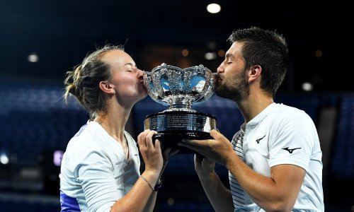 Hrvat koji je pokorio Australian Open naklonio se pothvatu svoje partnerice; ni on ne može vjerovati kako je to sve izdržala