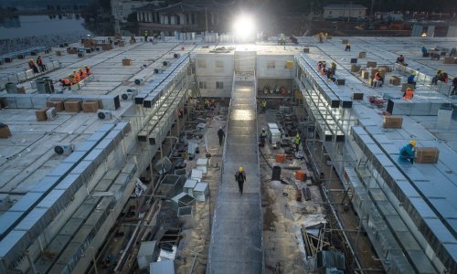 Pogledajte kako izgleda zarazna bolnica u Wuhanu sagrađena u 8 dana