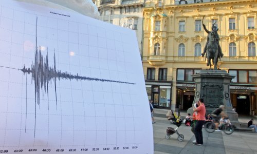 Slab potres ponovno na zagrebačkom području