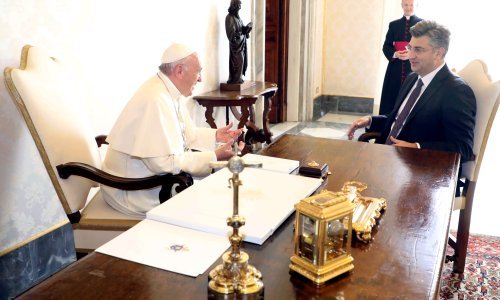 Plenković danas s Papom, evo o čemu će razgovarati