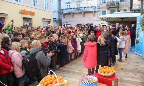 Trg Svete Barbare u Starom gradu pretvorio se u dječje književno carstvo