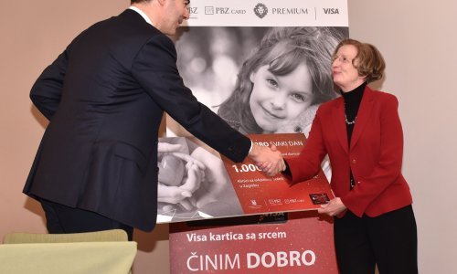 PBZ grupa donirala milijun kuna zagrebačkoj Klinici 'Dr. Fran Mihaljević'