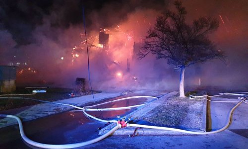 Požar u Termama Čatež, dvoje se ljudi nagutalo dima