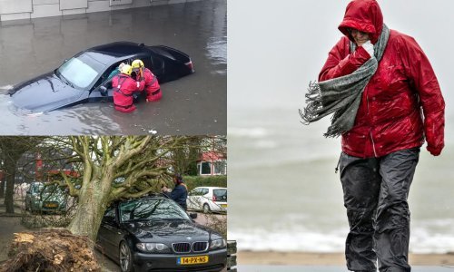 Ciara hara Europom: Ruše se stabla, promet u kolapsu, oglasila se sirena za uzbunu, a srušen je i jedan rekord