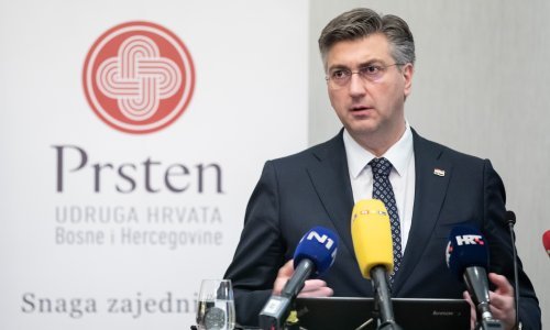 Plenković: Tvrtke Hrvata porijeklom iz BiH daju snažan doprinos BDP-u