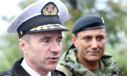 Viceadmiral Hranj: Nema potrebe za vojskom na granici, policija sve drži pod kontrolom