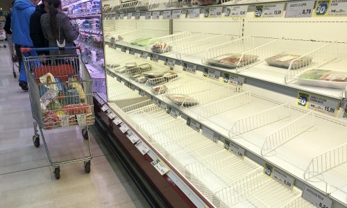 Scene iz Italije i u Hrvatskoj? Građani prazne police, maski odavno nema