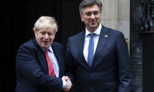 Plenković i Johnson žele jačati odnose Hrvatske i Velike Britanije