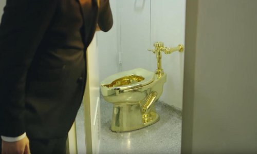 Jeste li ikad vidjeli zahod od zlata?