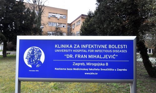 Vlada odobrila 2,25 milijuna kuna Klinici za infektivne bolesti 'Dr. Fran Mihaljević'