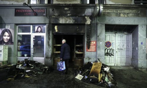 [VIDEO] Buknuo požar u zgradi kod Kvaternikovog trga, Maksimirska bila zatvorena