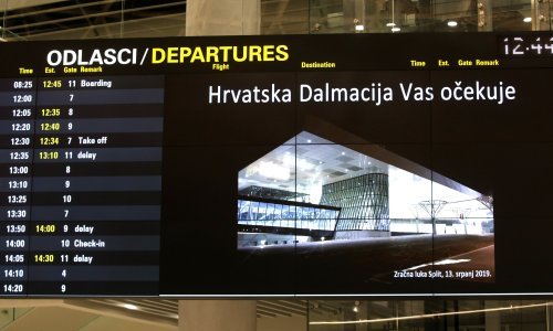 Zbog obnove piste splitski aerodrom zatvara se na dva dana