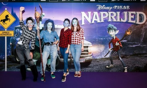 Brojni poznati roditelji i njihovi mališani oduševljeni animiranim filmom 'Naprijed'