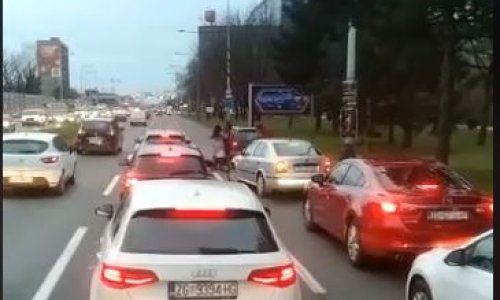 [VIDEO] Okršaj na prometnici: Vozačice se sukobile na Slavonskoj aveniji, a poznat je i razlog tuče