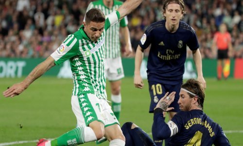 Betis šokirao Real Madrid: Luka Modrić uspio spasiti gol s crte, ali ni to nije bilo dovoljno da se izbjegne novi poraz