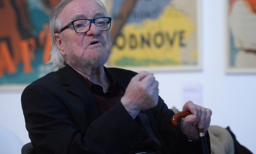 Velikan animiranog filma Borivoj Dovniković Bordo gostovao u zagrebačkom MSU