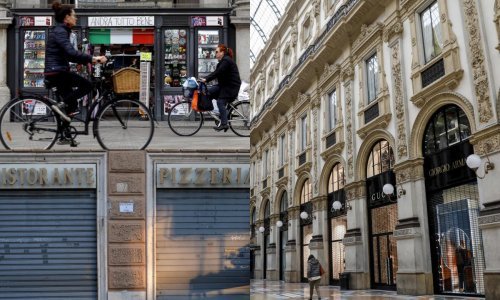 Italija se jutros probudila s novim drakonskim mjerama, pogledajte sablasne prizore s ulica