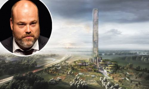 Kralj brze mode i najbogatiji Danac gradi najviši neboder u Europi, i to u selu od 7000 stanovnika - već je dobio i šaljiv nadimak