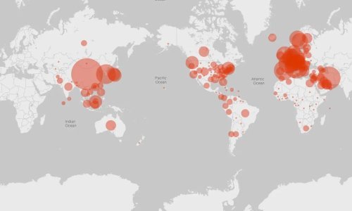 Pratite stanje uživo: Detaljna mapa za praćenje koronavirusa dolazi iz Microsofta