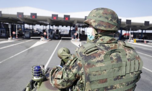 Srpska vojska stigla na granicu s Hrvatskom