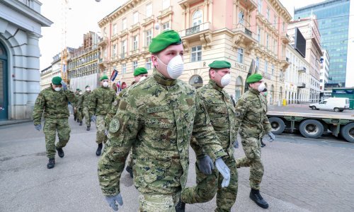 MORH: 230 vojnika pomaže Zagrebu, 300 u stanju spremnosti