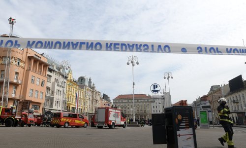 Poslovnice banaka u središtu Zagreba zatvorene, velike štete od potresa