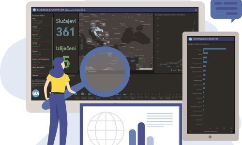 Ostanite informirani - pratite zarazu COVID-19 uz ovu interkativnu kartu