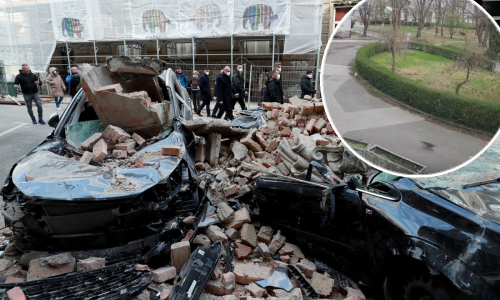 Pogledajte ovu snimku potresa: Neobična pojava tek koji trenutak prije najjačeg udara u Zagrebu