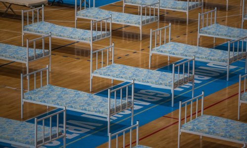U Osijeku smještaj oboljelih u slučaju potrebe u sportskim dvoranama