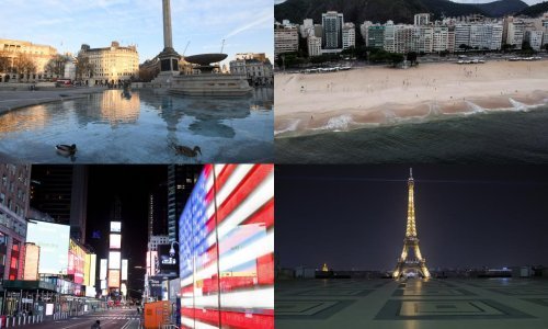 Sve je pusto: Vodimo vas u foto šetnju svjetskim metropolama u eri koronavirusa