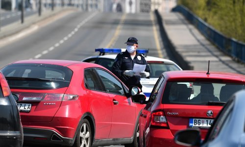 U Srbiji uveden policijski sat tijekom cijelog vikenda, neznatno pao broj novooboljelih