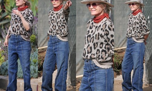 Dnevno izdanje za peticu: Prelijepa Michelle Pfeiffer trendi dnevni look zaokružila kultnim natikačama Birkenstock