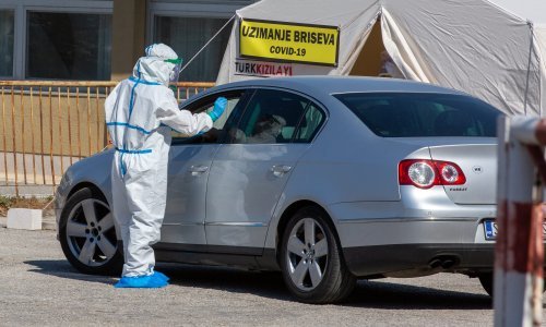 Drive-in testiranje na virus počelo i u Rijeci