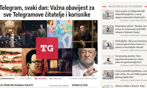 Nakon što je ispustio Novi list, Pavić Telegram pretvara u mjesečnik