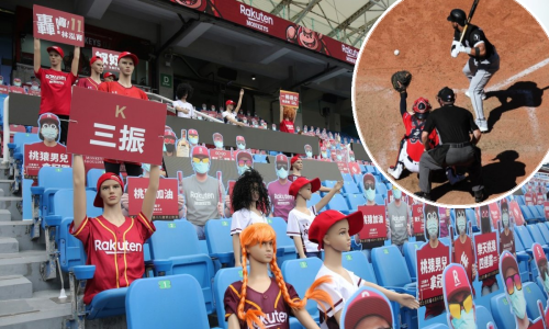 Tribine su pune, ali huk navijača se ne čuje; domišljati Tajvanci svoje su stadione odlučili popuniti - kartonskim lutkama