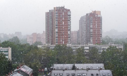 [VIDEO] Snijeg u sjevernoj Hrvatskoj, Vakula tvrdi: Promjena vremena bit će žestoka i kratkotrajna