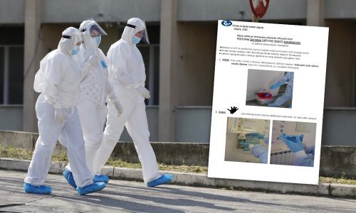Oni su na prvoj liniji borbe protiv Covida, pogledajte što sve moraju proći sa zaštitnom opremom: Prvo popiti vode, obaviti toalet, skinuti svu svoju odjeću, šminku, sat i nakit...
