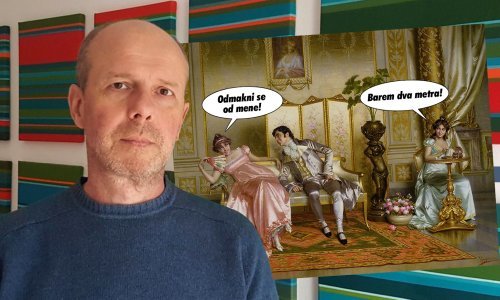 Kako se socijalno distancirati tijekom vjetrovitog vremena? Željko Badurina humorom se bori protiv korone