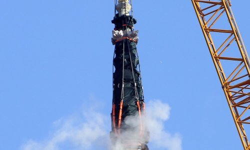 MORH objavio snimku uklanjanja tornja s katedrale