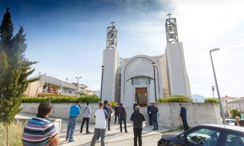 Policija spriječila održavanje mise na splitskoj Sirobuji