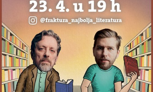 Semezdin Mehmedinović i Ante Zlatko Stolica druže se virtualno u Noći knjige