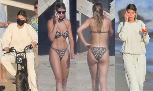 Zgodna Sofia Richie na pješčanoj plaži Malibua pokazala svoju divlju stranu