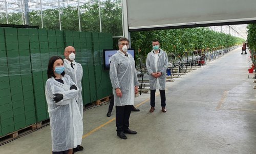 Plenković u Belju: Cilj je proizvodnja više hrane i zapošljavanje u ruralnim područjima