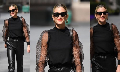 Mislili ste da je crna boja dosadna? Razuvjerit će vas ova maštovita kombinacija Ashley Roberts