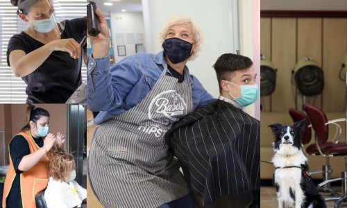 [FOTO] Cijela Hrvatska na uljepšavanju: Pogledajte kako izgleda prvi radni dan frizera u Rijeci, Zagrebu, Puli, Sisku...