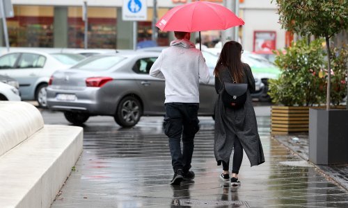 Sredina dana donosi promjenu vremena, negdje i pljuskove s grmljavinom