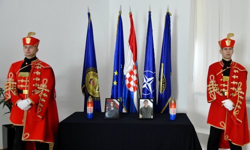 Održana komemoracija putem video-linka za natporučnika Novkovića i poručnika Jagatića